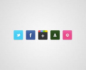 Tiny Social Icons