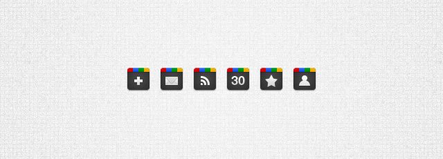 Google+ Icons