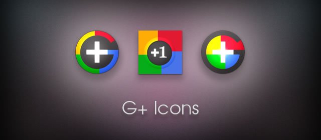 Google Plus Icons