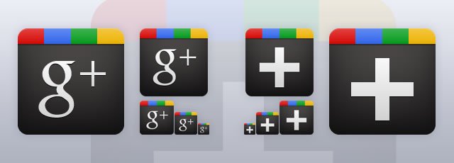 Free Google Plus Icon Vector