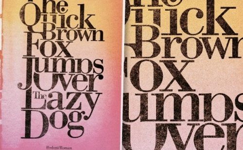 Design a Classic Serif Poster