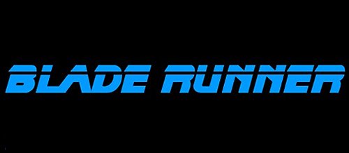 Blade Runner font