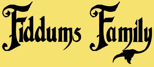 Fiddums Family 1.0 font