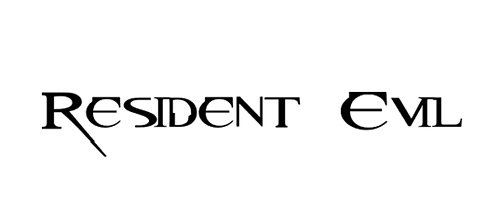 Resident Evil font