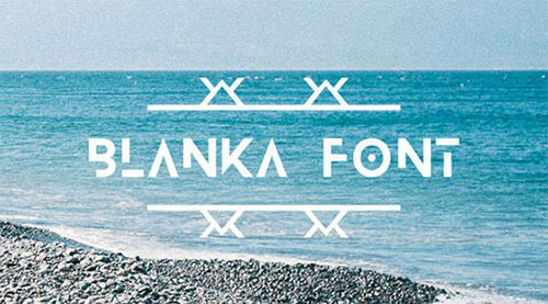 blanka-free-font 字体下载