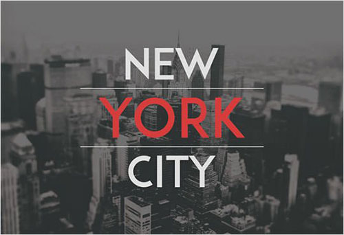 newyork-city 字体下载