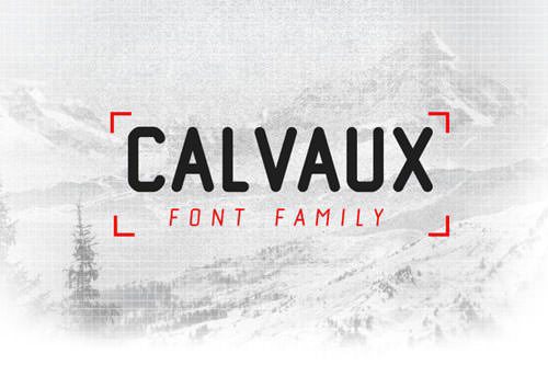 calvaux-font 字体下载