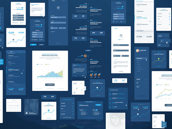 EventRay UI KIT - Free Download