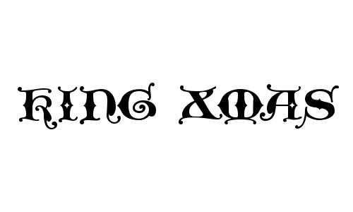 King Xmas font