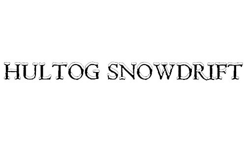 Hultog Snowdrift font