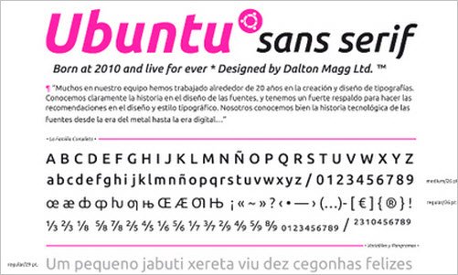 Ubuntu-sans-serif in New High-Quality Free Fonts