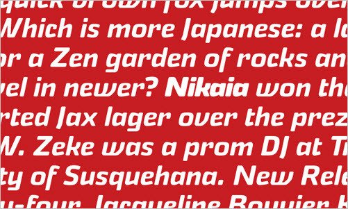 Nikaia-font in New High-Quality Free Fonts