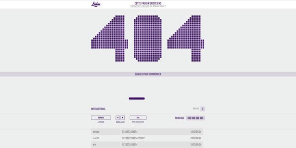 lubie 404页面设计欣赏