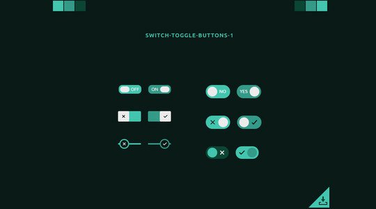 button psd 