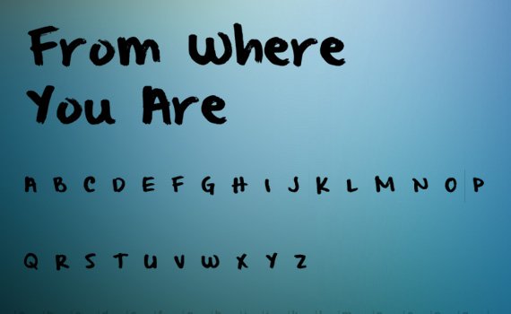 From-where-fresh-free-fonts-2011