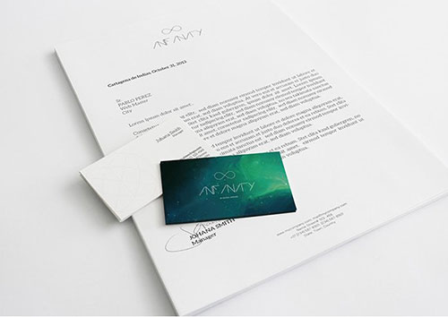 A4 Letterhead & Business Cards Mockup from Original Mockups 品牌视觉标识设计 VI设计