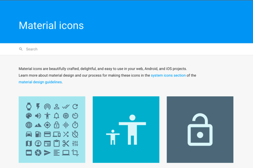 material icons