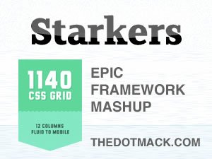 1140 Fluid Starkers WordPress Theme