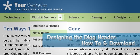 digg-header-drop-down-multi-level-menu-navigation