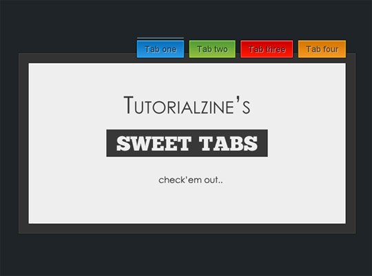 jquery tab navigation