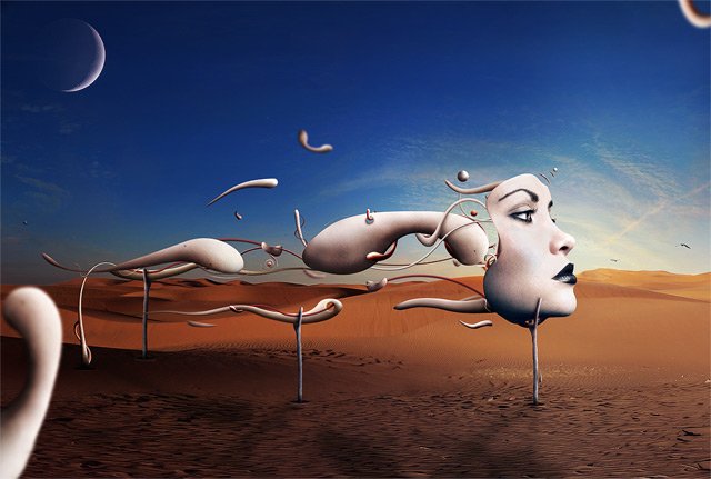 Create an Unbelievable Surreal Abstract Artwork with Photoshop