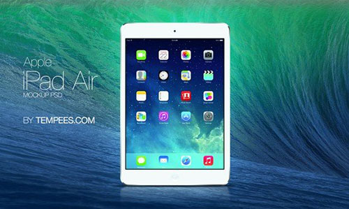 iPad Air Mockup