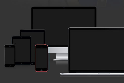 Free Apple devices mockup