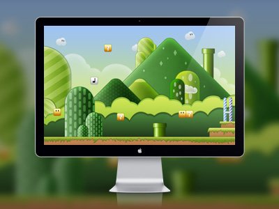 Super-mario-free-psd-dribbble