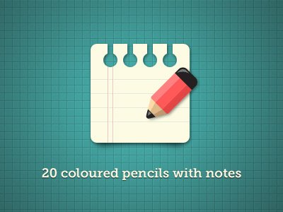 Pencils-free-psd-dribbble