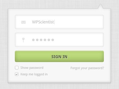 Login-form-free-psd-dribbble
