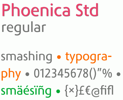 Phoenica in 25 New Free High-Quality Fonts