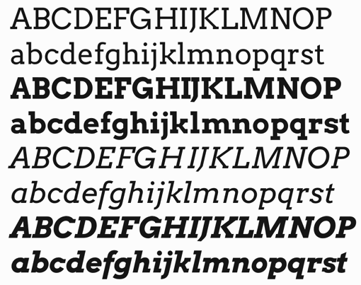 Arvo in 25 New Free High-Quality Fonts