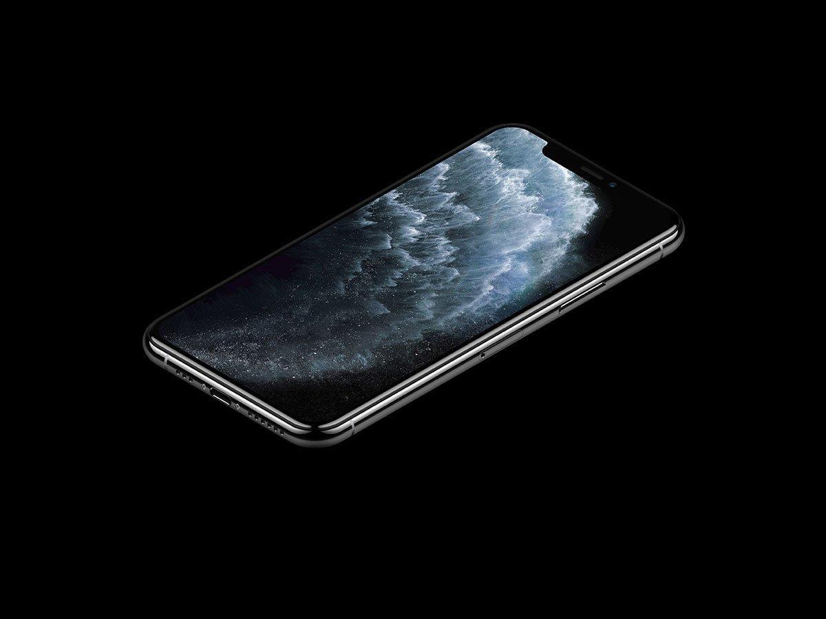 多视角精致 iPhone 11 Pro 设计样机包