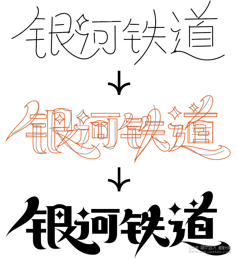 8中流行标题字体设计技法，帮你整理好了！