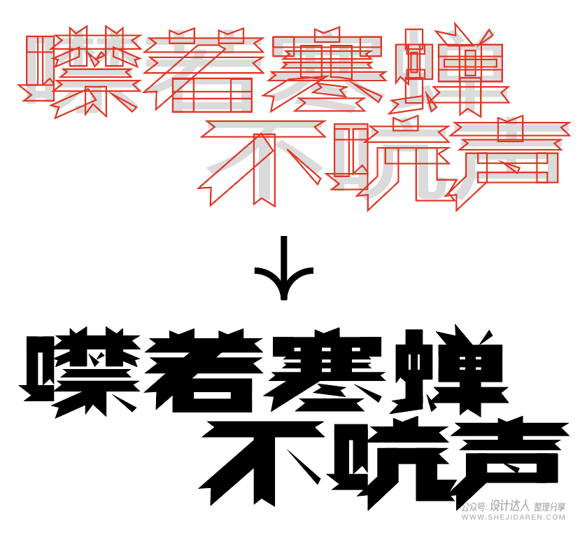 8中流行标题字体设计技法，帮你整理好了！