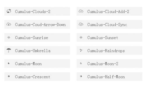 cumulus-water-icon-font-class