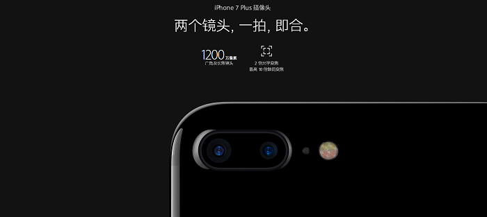 iPhone 7 Plus镜头