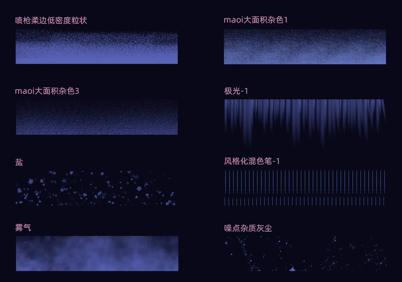 用Sketch+PS绘制星空插画（鼠绘）