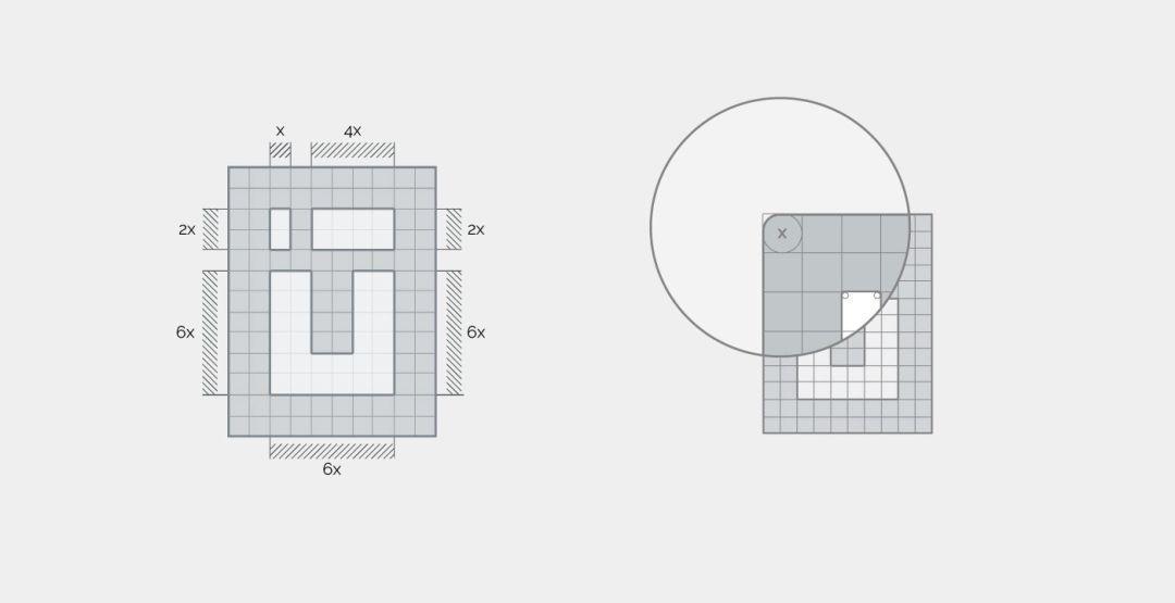 用栅格系统做LOGO设计