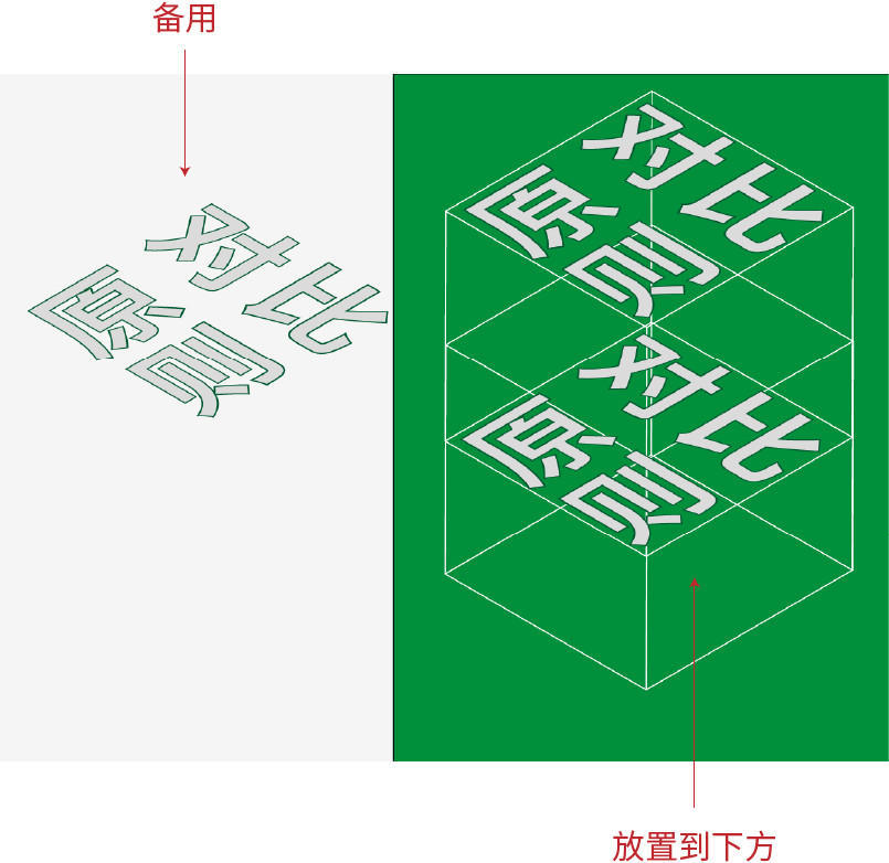 运用「对比原则」打破单调呆板的设计