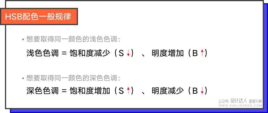 HSB色彩模式技巧，让配色更合理