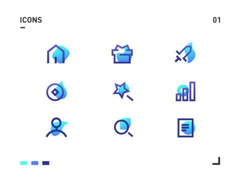 UI图标修饰手法大宝鉴，教你设计好看的ICON