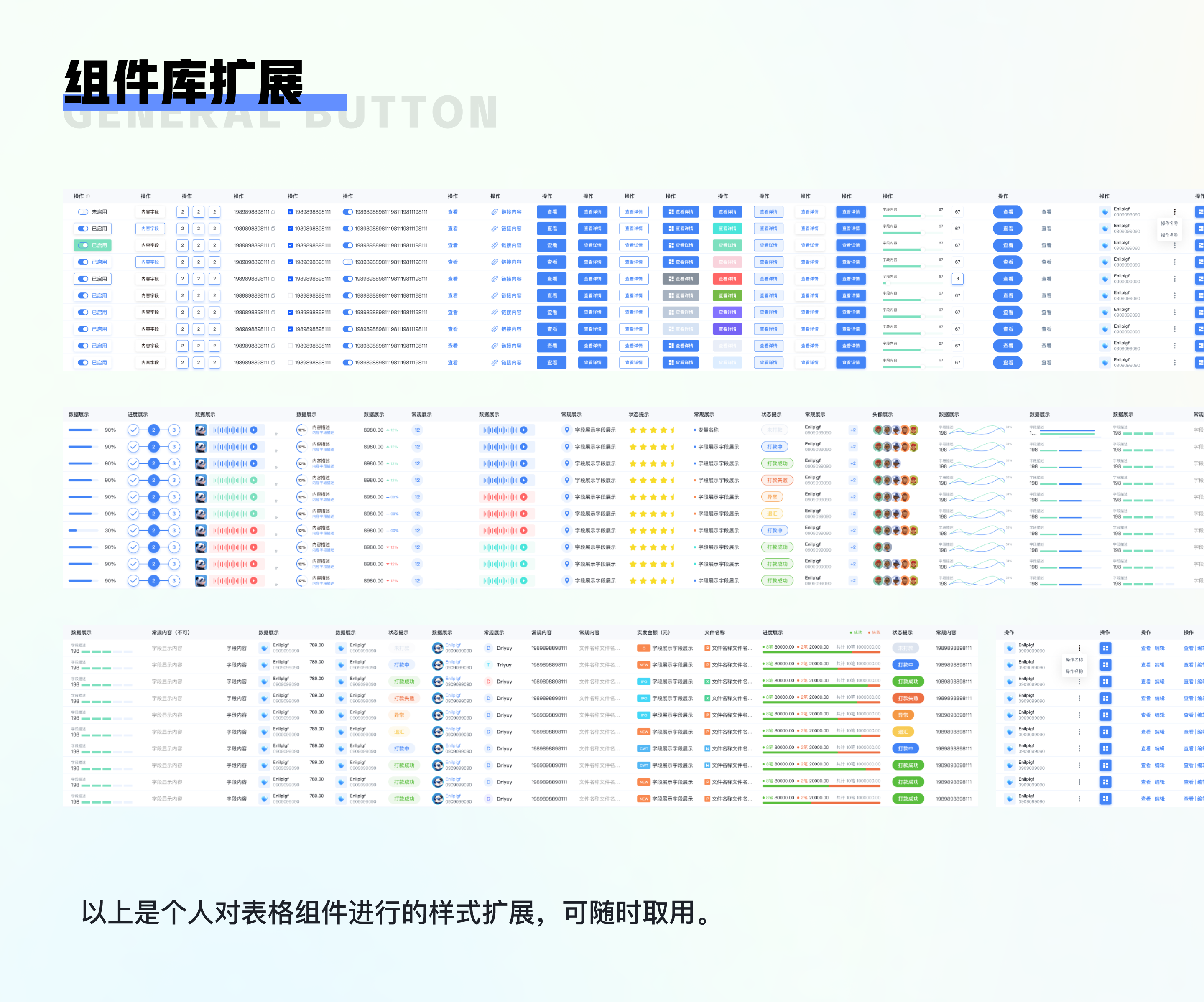 将B端设计C化，组件库建立与通用样式