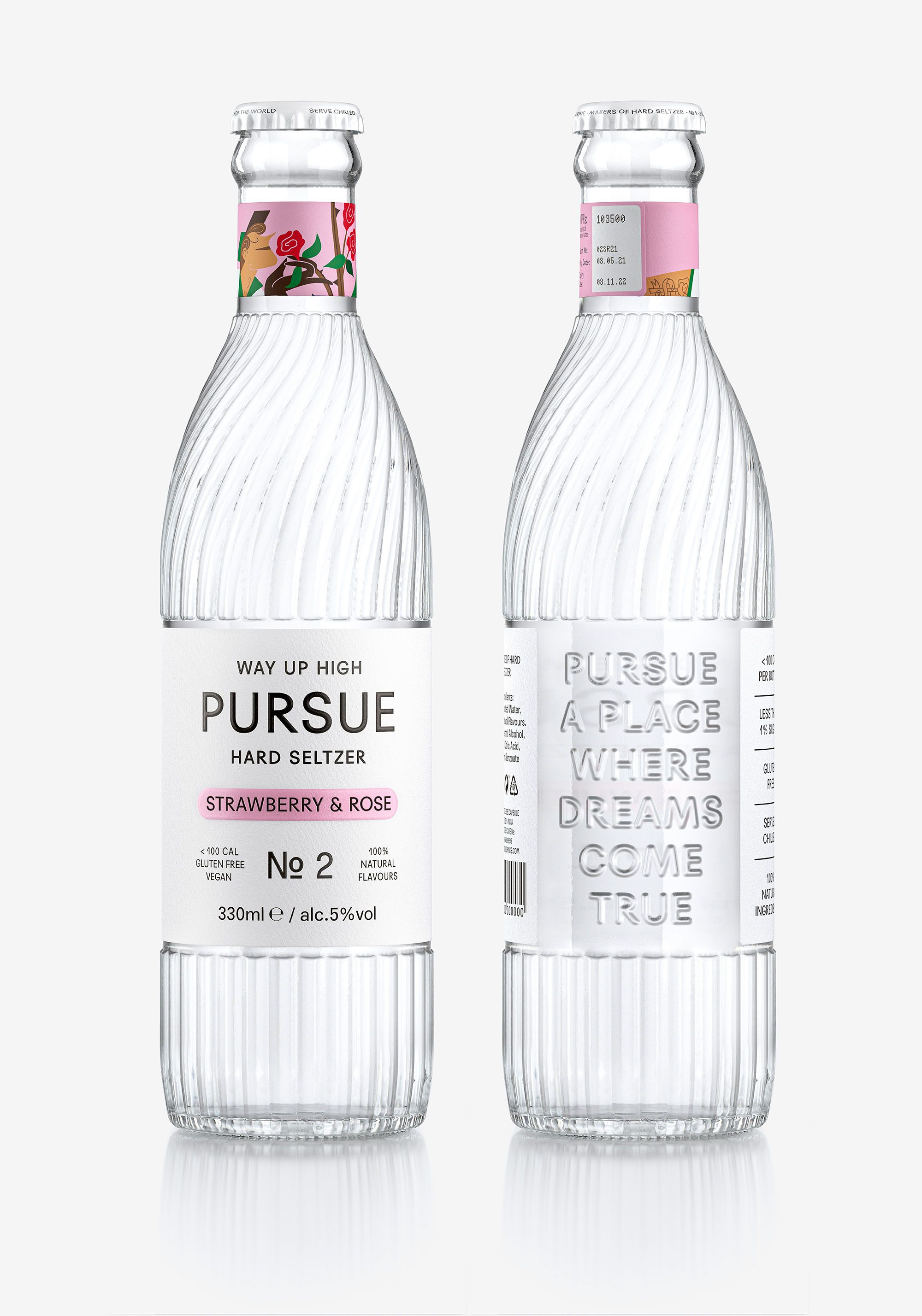 Pursue 苏打水包装设计