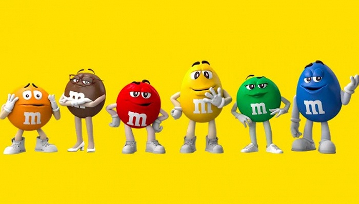 80余年历史的M&M's巧克力更新IP品牌形象