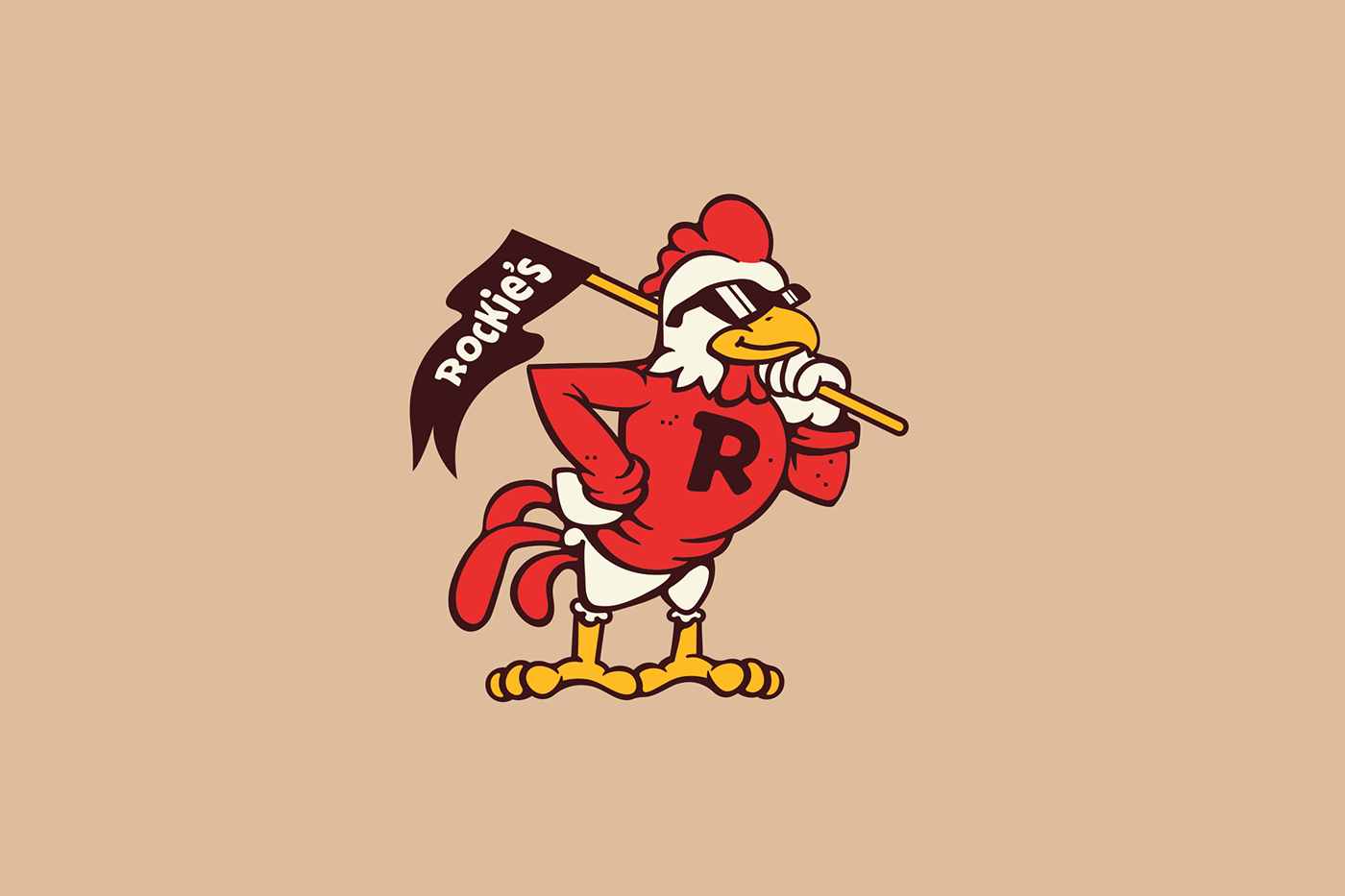 Rockie's Chicken快餐品牌VI设计