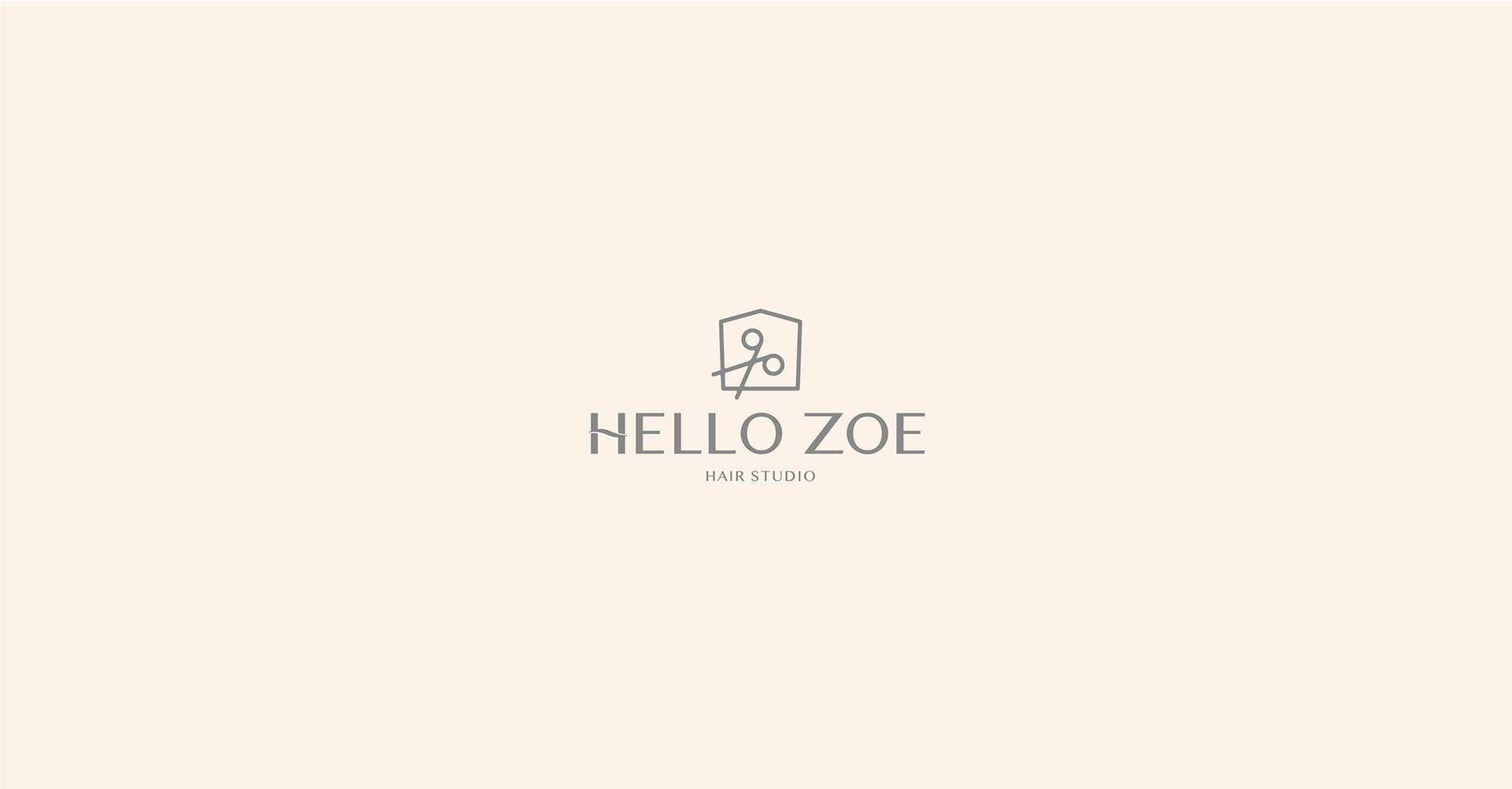 HELLO ZOE美发店品牌VI设计